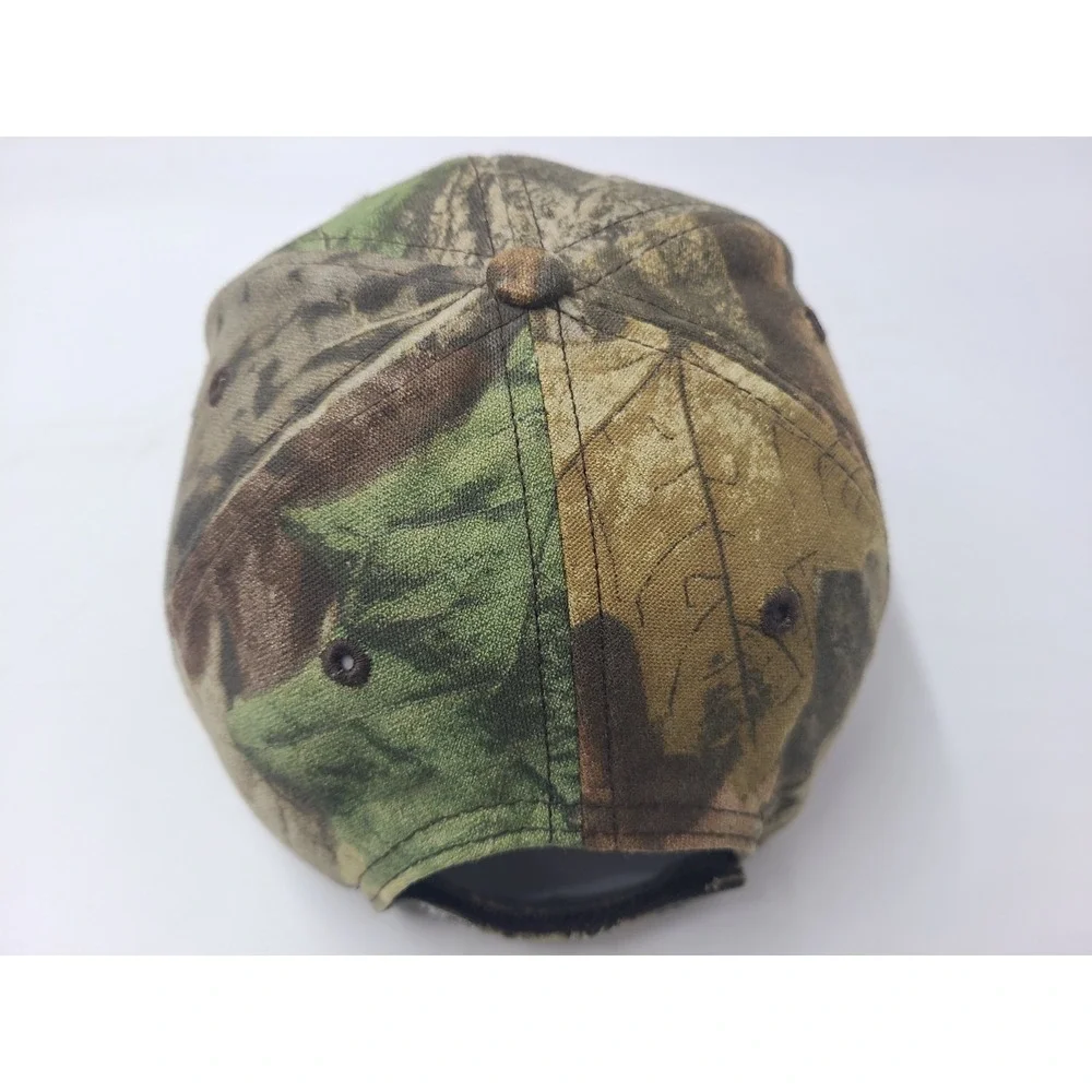 Vintage Dodge Ram Hemi Camo Drew Pearson Marketing Adjustable Hat‎ Cap Men Brown